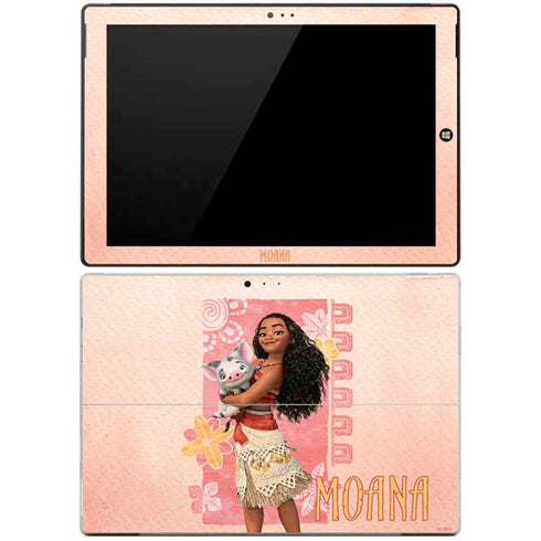 Disney Princess Moana and Pua Surface Pro 3 Skin